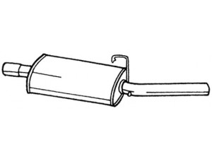 AKS DASIS SG25609 galinis duslintuvas