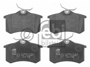 FEBI BILSTEIN 16146 stabdžių trinkelių rinkinys, diskinis stabdys 
 Techninės priežiūros dalys -> Papildomas remontas
191 698 451 B, 191 698 451 C, 1H0 698 451 B