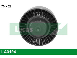 LUCAS ENGINE DRIVE LA0194 kreipiantysis skriemulys, V formos rumbuotas diržas 
 Diržinė pavara -> V formos rumbuotas diržas/komplektas -> Laisvasis/kreipiamasis skriemulys
22145276