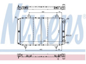 NISSENS 63561 radiatorius, variklio aušinimas 
 Aušinimo sistema -> Radiatorius/alyvos aušintuvas -> Radiatorius/dalys
1300.G0, 1300.K1, 1305.51, 1331.QT
