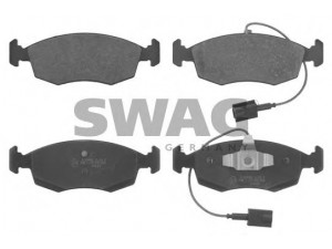 SWAG 70 91 6858 stabdžių trinkelių rinkinys, diskinis stabdys 
 Techninės priežiūros dalys -> Papildomas remontas
77365811, 77366270, 77366537