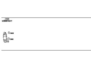 FONOS PEH23722BA išmetimo sistema 
 Išmetimo sistema -> Išmetimo sistema, visa