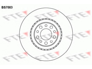 FTE BS7083 stabdžių diskas 
 Stabdžių sistema -> Diskinis stabdys -> Stabdžių diskas
51731346, 51760622