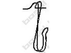 BOSAL 251-969 laikiklis, išmetimo sistema 
 Išmetimo sistema -> Surinkimo dalys -> Atskiros surinkimo dalys -> Gnybtas
50.00.391.052