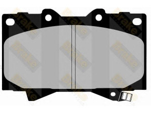 Brake ENGINEERING PA1409 stabdžių trinkelių rinkinys, diskinis stabdys 
 Techninės priežiūros dalys -> Papildomas remontas
044650C011, 044650C012, 0446560120