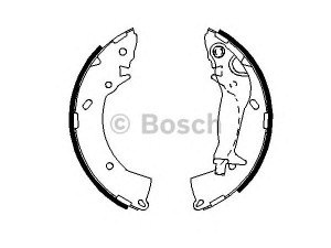 BOSCH 0 986 487 697 stabdžių trinkelių komplektas 
 Techninės priežiūros dalys -> Papildomas remontas
58305 1CA10