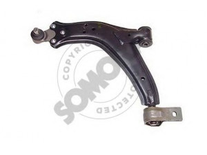 SOMORA 220582 vikšro valdymo svirtis 
 Ašies montavimas/vairavimo mechanizmas/ratai -> Valdymo svirtis/pasukamosios svirties sujungimas -> Vairo trauklės (valdymo svirtis, išilginis balansyras, diago