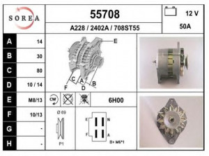 EAI 55708 kintamosios srovės generatorius
025718300, 029018300A, 045318300