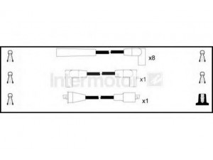 STANDARD 73519 uždegimo laido komplektas 
 Kibirkšties / kaitinamasis uždegimas -> Uždegimo laidai/jungtys
0472 8038AC