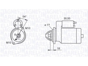 MAGNETI MARELLI 063280901010 starteris 
 Elektros įranga -> Starterio sistema -> Starteris
36100-22800, 36100-22805, 36100-22800