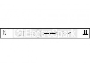 STANDARD OEK781 uždegimo laido komplektas 
 Kibirkšties / kaitinamasis uždegimas -> Uždegimo laidai/jungtys
MD321269, MD321270, MD343245