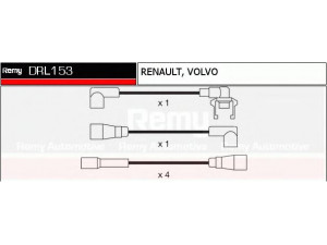 DELCO REMY DRL153 uždegimo laido komplektas 
 Kibirkšties / kaitinamasis uždegimas -> Uždegimo laidai/jungtys
3287924-9, 3344409-2, 6025003095