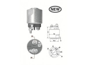 MAGNETI MARELLI 940113050547 solenoidinis jungiklis, starteris
