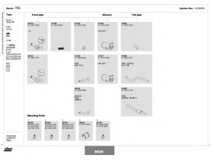DINEX 147020005 išmetimo sistema 
 Išmetimo sistema -> Išmetimo sistema, visa