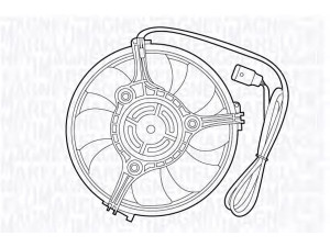 MAGNETI MARELLI 069422529010 ventiliatorius, radiatoriaus
8D0959455R
