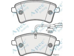 APEC braking PAD1900 stabdžių trinkelių rinkinys, diskinis stabdys 
 Techninės priežiūros dalys -> Papildomas remontas
410605649R, 7701210174