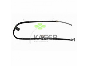KAGER 19-0978 trosas, stovėjimo stabdys 
 Stabdžių sistema -> Valdymo svirtys/trosai
4504100000