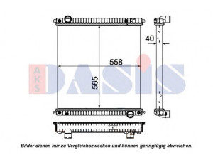 AKS DASIS 400050N radiatorius, variklio aušinimas 
 Aušinimo sistema -> Radiatorius/alyvos aušintuvas -> Radiatorius/dalys
504289346