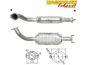 MAGNAFLOW 75402D katalizatoriaus keitiklis 
 Išmetimo sistema -> Katalizatoriaus keitiklis
MR968500