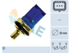 FAE 33790 siuntimo blokas, aušinimo skysčio temperatūra 
 Elektros įranga -> Jutikliai
96.335.188, 9633518880, 1338.C0