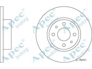 APEC braking DSK643 stabdžių diskas 
 Dviratė transporto priemonės -> Stabdžių sistema -> Stabdžių diskai / priedai
82434169