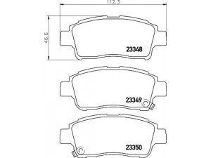 HELLA PAGID 8DB 355 017-071 stabdžių trinkelių rinkinys, diskinis stabdys 
 Techninės priežiūros dalys -> Papildomas remontas
0446552052, 0446552070, 0446552130