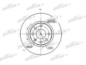 PATRON PBD1625 stabdžių diskas 
 Dviratė transporto priemonės -> Stabdžių sistema -> Stabdžių diskai / priedai
569001, 569042, 90250546, 90295087