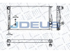 JDEUS RA0050680 radiatorius, variklio aušinimas 
 Aušinimo sistema -> Radiatorius/alyvos aušintuvas -> Radiatorius/dalys
17117788903, 17117790297, 7788903