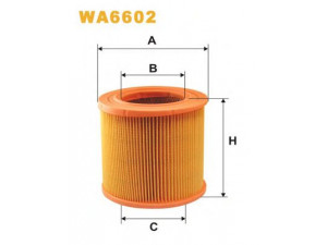 WIX FILTERS WA6602 oro filtras 
 Techninės priežiūros dalys -> Techninės priežiūros intervalai
170, 72, IIM170, 5003237, 5004384