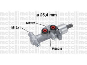 METELLI 05-0767 pagrindinis cilindras, stabdžiai 
 Stabdžių sistema -> Pagrindinis stabdžių cilindras
46010-00QAS, 4415502, 93181375
