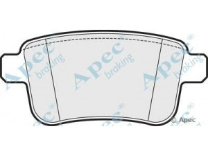 APEC braking PAD1657 stabdžių trinkelių rinkinys, diskinis stabdys 
 Techninės priežiūros dalys -> Papildomas remontas
7701209869