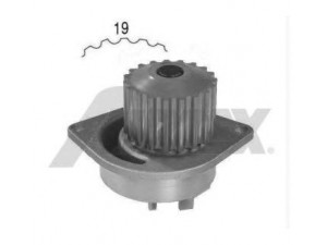 AIRTEX 1600 vandens siurblys 
 Aušinimo sistema -> Vandens siurblys/tarpiklis -> Vandens siurblys
1201-A2, 1201-E5, 1201-H4, 1609314380