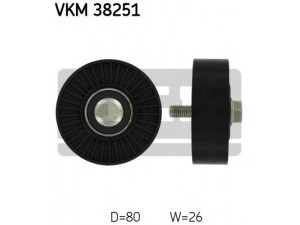 SKF VKM 38251 kreipiantysis skriemulys, V formos rumbuotas diržas 
 Diržinė pavara -> V formos rumbuotas diržas/komplektas -> Laisvasis/kreipiamasis skriemulys
11 28 7 535 860