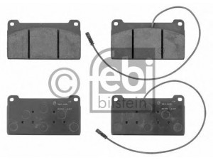FEBI BILSTEIN 16696 stabdžių trinkelių rinkinys, diskinis stabdys 
 Techninės priežiūros dalys -> Papildomas remontas
001 420 91 20, 002 420 14 20