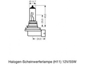 OSRAM 64211NBU-01B lemputė, prožektorius; lemputė, priekinis žibintas; lemputė, rūko žibintas; lemputė, priekinis žibintas; lemputė, prožektorius; lemputė, rūko žibintas; lemputė, posūkio lemputė; lemputė, posūkio lemputė; lemputė, dieną naudojamas žibintas; lemputė, dieną  
 Elektros įranga -> Pagalbiniai žibintai/dalys -> Posūkio žibintas/dalys