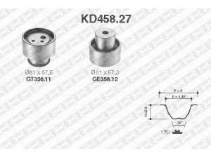 SNR KD458.27 paskirstymo diržo komplektas 
 Techninės priežiūros dalys -> Papildomas remontas
7596876, 7596877, 7596876, 7596877
