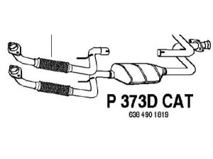 FENNO P373DCAT katalizatoriaus keitiklis 
 Išmetimo sistema -> Katalizatoriaus keitiklis
BM80056H, 6384901819