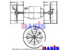 AKS DASIS 740910N vidaus pūtiklis 
 Šildymas / vėdinimas -> Orpūtė/dalys
0008309808, 0180370002, A0008309808