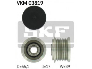 SKF VKM 03819 laisvos eigos sankaba, kint. sr. generatorius 
 Diržinė pavara -> Laisvos eigos sankaba, kint. sr. generatorius
628 150 00 60, 642 150 08 60
