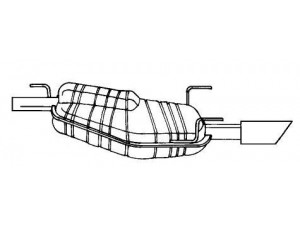 AKS DASIS SG40668 galinis duslintuvas