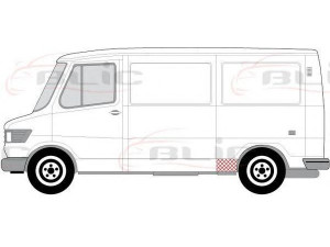 BLIC 6505-06-3545057P pedalų plokštės, durų apačia 
 Kėbulas -> Keleivių kabina -> Vieta kojoms/durų ramstis