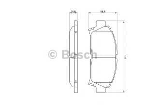 BOSCH 0 986 424 799 stabdžių trinkelių rinkinys, diskinis stabdys 
 Techninės priežiūros dalys -> Papildomas remontas
04465 12160, 04465 17050, 04465 17160