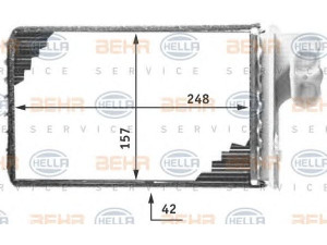 HELLA 8FH 351 311-671 šilumokaitis, salono šildymas 
 Šildymas / vėdinimas -> Šilumokaitis
6448.74