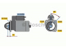 BOSCH 0 001 231 041 starteris 
 Elektros įranga -> Starterio sistema -> Starteris
1735788, 1735788