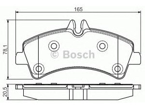 BOSCH 0 986 495 099 stabdžių trinkelių rinkinys, diskinis stabdys 
 Techninės priežiūros dalys -> Papildomas remontas
004 420 81 20, 005 420 74 20, A 004 420 81 20
