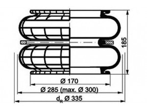PE Automotive 084.141-20A dėklas, pneumatinė pakaba
4.731.036.000