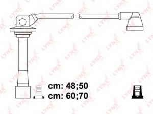 LYNXauto SPC5123 uždegimo laido komplektas 
 Kibirkšties / kaitinamasis uždegimas -> Uždegimo laidai/jungtys
FSD7-18-140B
