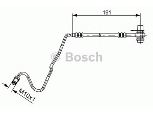 BOSCH 1 987 481 537 stabdžių žarnelė 
 Stabdžių sistema -> Stabdžių žarnelės
6Q0 611 764 M, 6Q0 611 764 S, 6R0 611 764 C