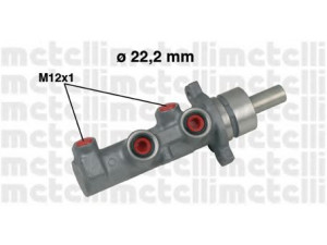 METELLI 05-0479 pagrindinis cilindras, stabdžiai 
 Stabdžių sistema -> Pagrindinis stabdžių cilindras
9949652, 9949652