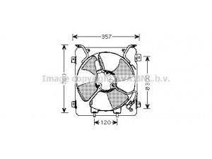 AVA QUALITY COOLING HD7523 ventiliatorius, radiatoriaus 
 Aušinimo sistema -> Oro aušinimas
80151SR3013, 80152SR3013, 80161S04000
